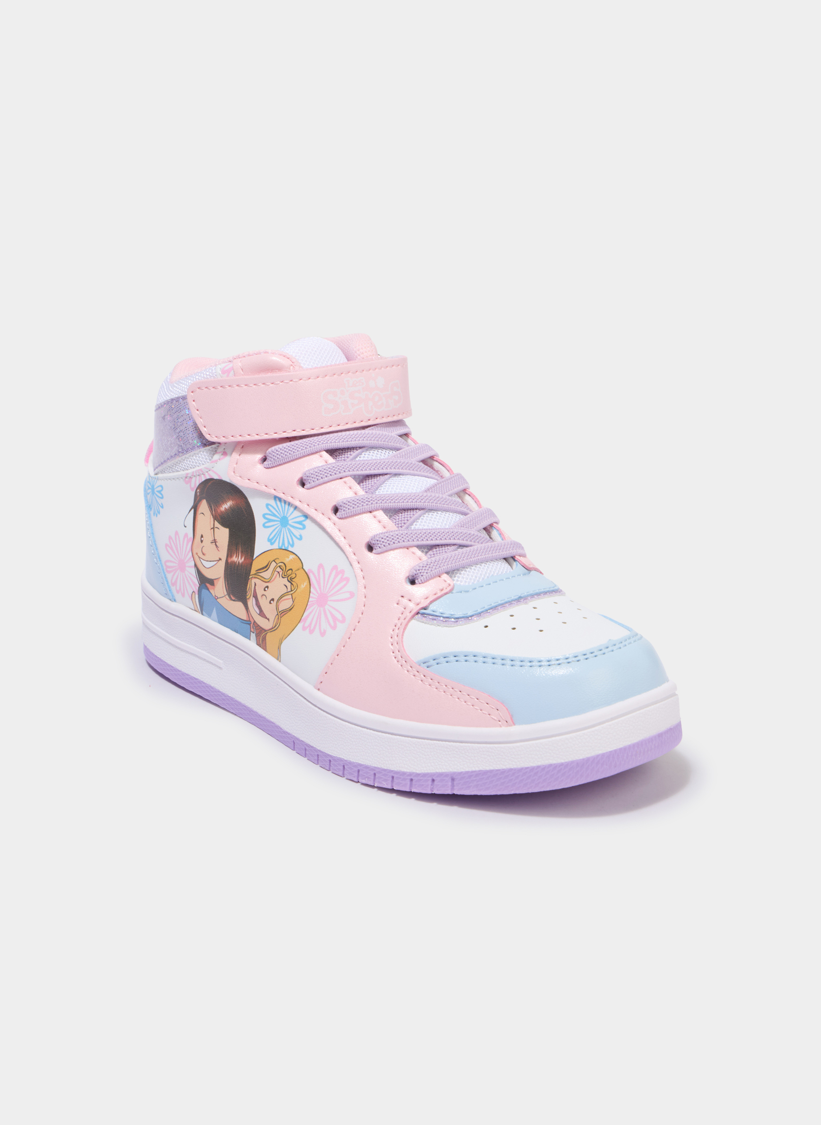 Baskets basses KSISTA_S_PF_BM_261 fille rose LES SISTERS Baskets basses KSISTA_S_PF_BM_261 fille rose Rose clair