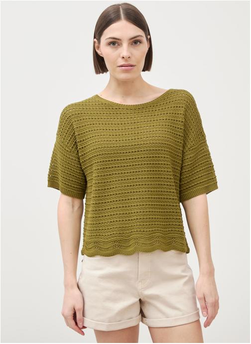 Bonobo Pulls Pulls manches courtes - HOLIDAYCOUF femme vert