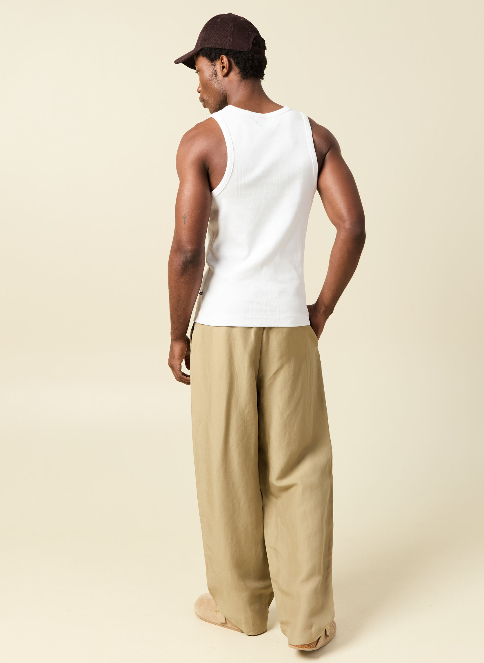 Débardeurs DEBMINIMALH homme blanc Bonobo Débardeurs DEBMINIMALH homme blanc Blanc