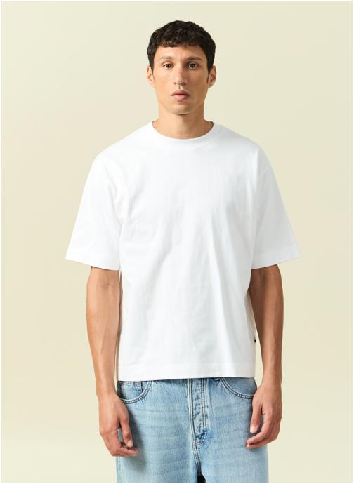 Bonobo Tee-shirts HEAVYTEE1H homme blanc