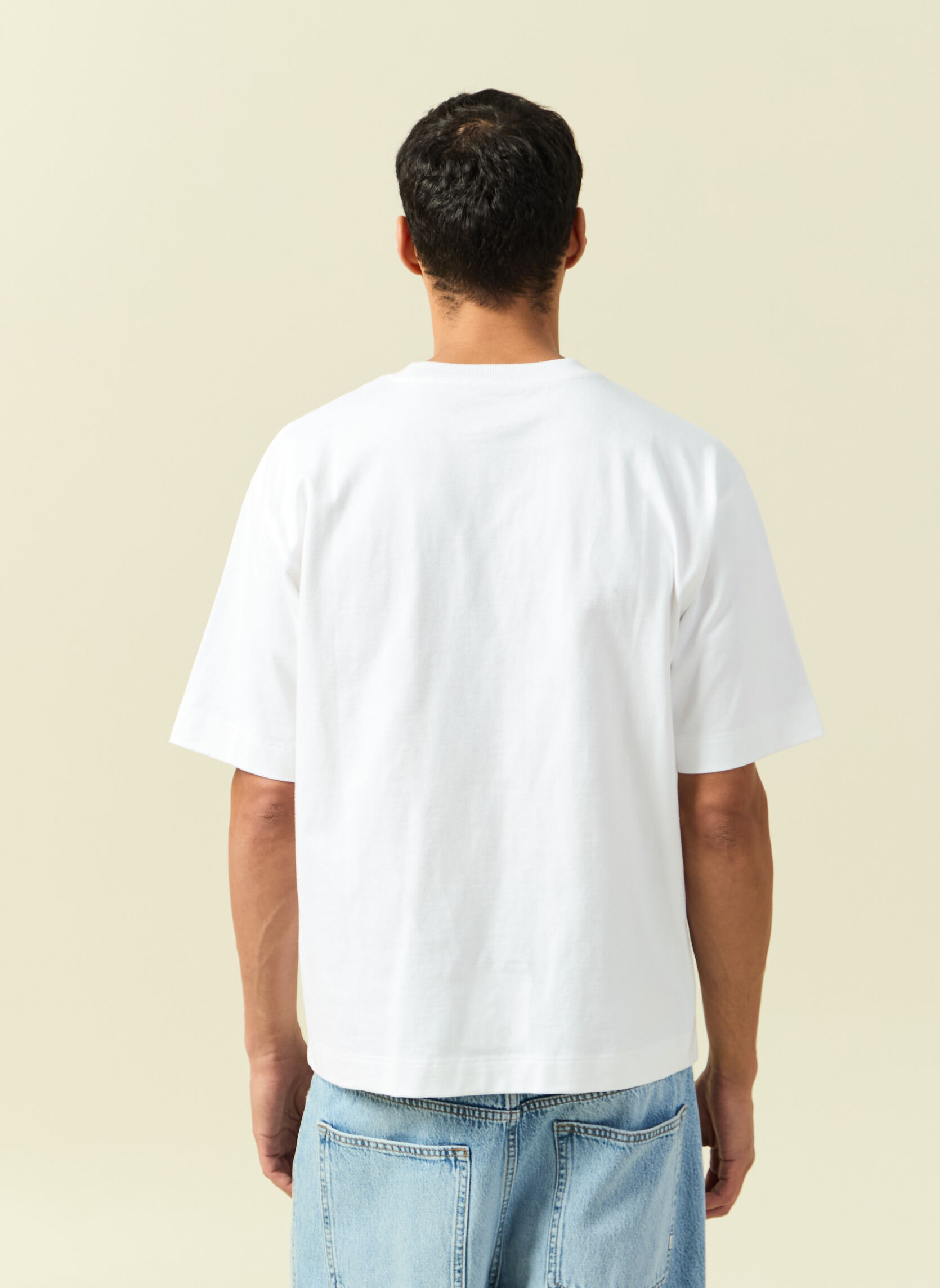 Tee-shirts HEAVYTEE1H homme blanc Bonobo Tee-shirts HEAVYTEE1H homme blanc Blanc