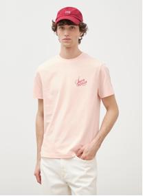 Tee-shirts TEEBEACH3H homme rose Bonobo Tee-shirts TEEBEACH3H homme rose Rose pastel