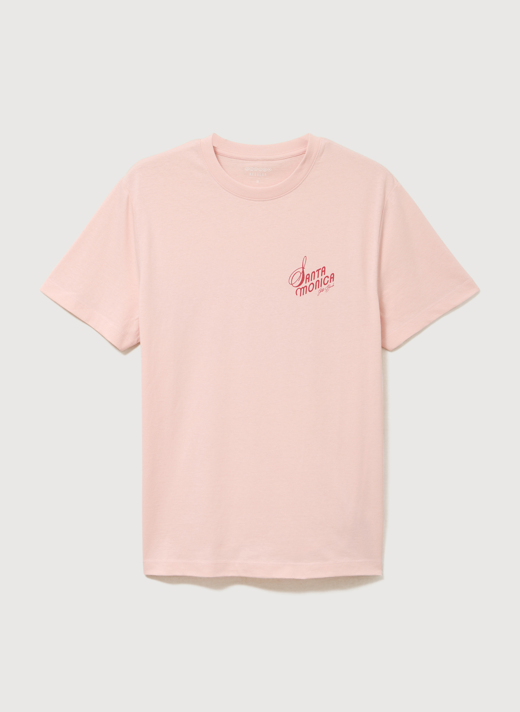 Tee-shirts TEEBEACH3H homme rose Bonobo Tee-shirts TEEBEACH3H homme rose Rose pastel