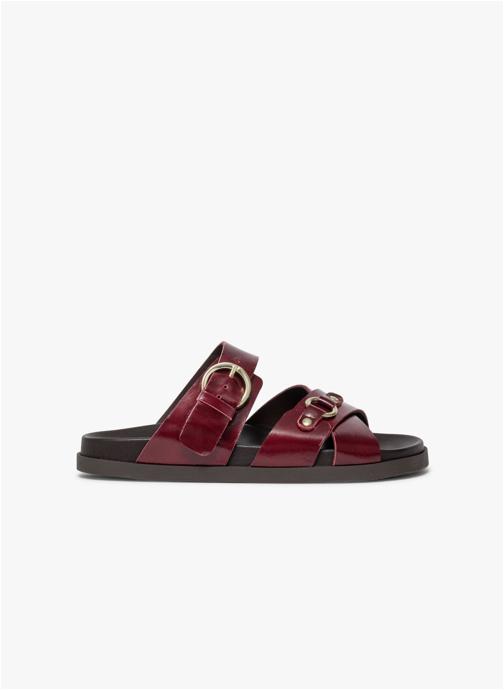 Bocage Mules YARA femme bordeaux
