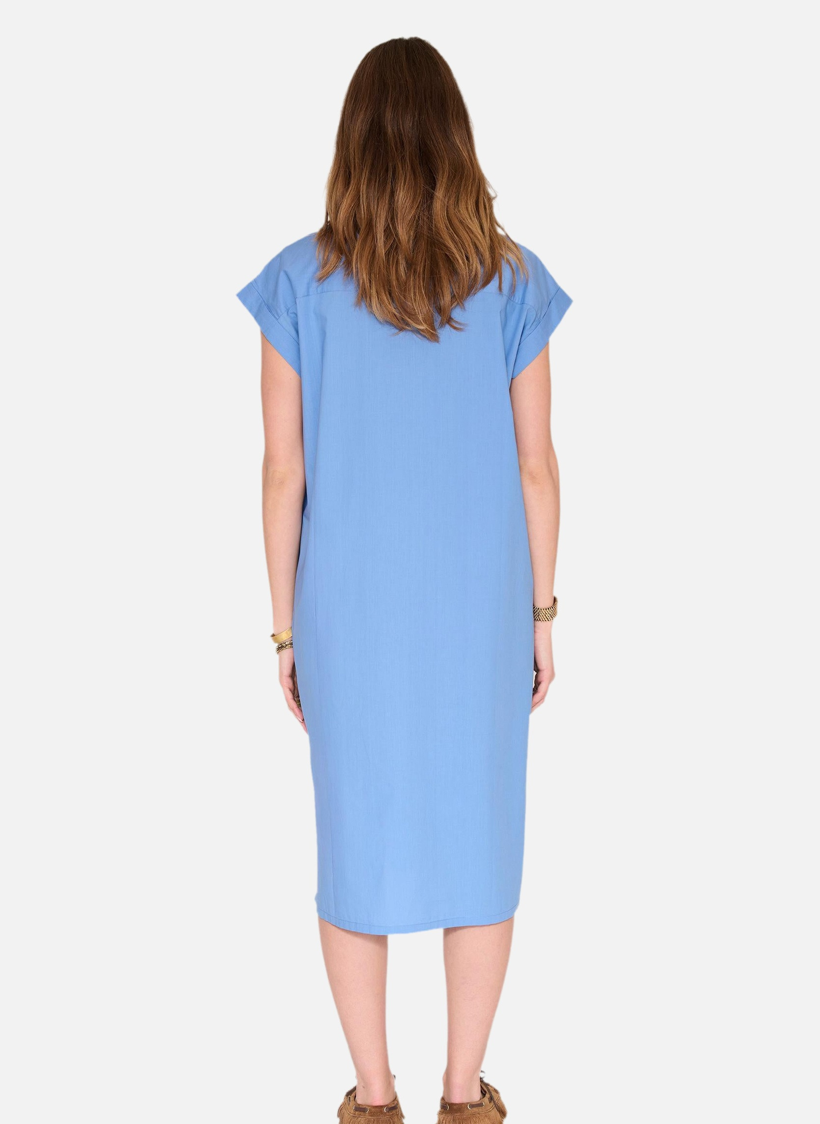 Robes Robe Rayna Azur femme bleu MKT Studio Robes Robe Rayna Azur femme bleu Bleu azur