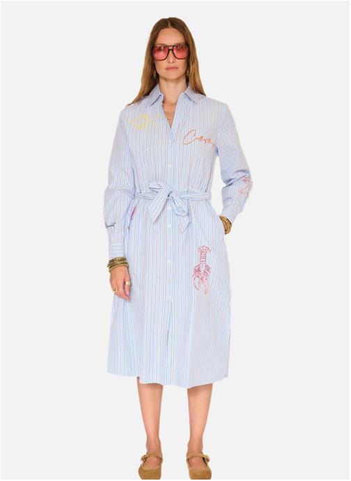 MKT Studio Robes Robe Ribel Sky femme bleu