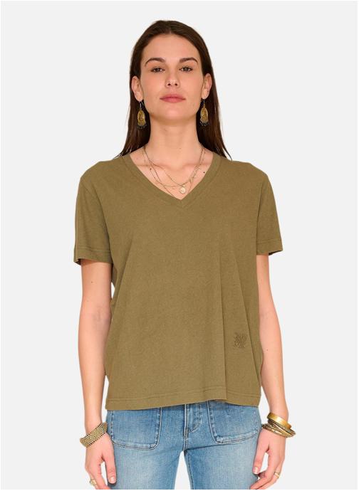 MKT Studio Tee-shirts Tee shirt Tony Boudoir femme vert