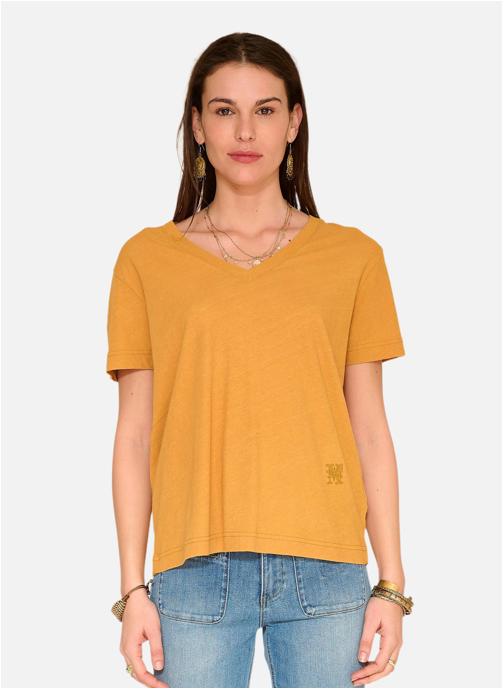 MKT Studio Tee-shirts Tee shirt Tony Boudoir femme jaune