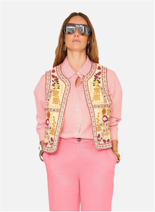 MKT Studio Gilets Gilet Geva Natural femme beige