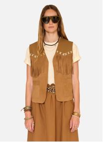 Gilets Gilet Gwen Nuts femme marron
