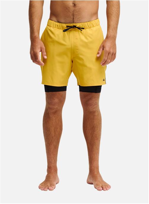 Quiksilver Shorts de bain Highline Amphibian 17 homme jaune