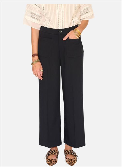 MKT Studio Pantalons droit Pantalon Pacolino Navy femme bleu