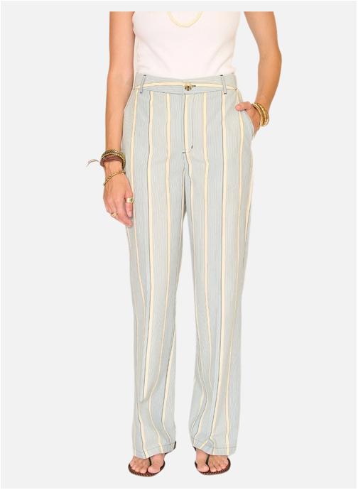 MKT Studio Pantalons droit Pantalon Palatice Blue femme bleu