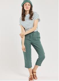 Pantalons droit Corsaire 74901 silver pine femme bleu