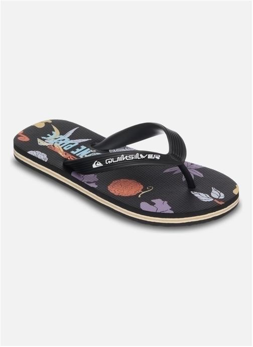 Quiksilver Tongs One Piece Molokai Art garçon noir