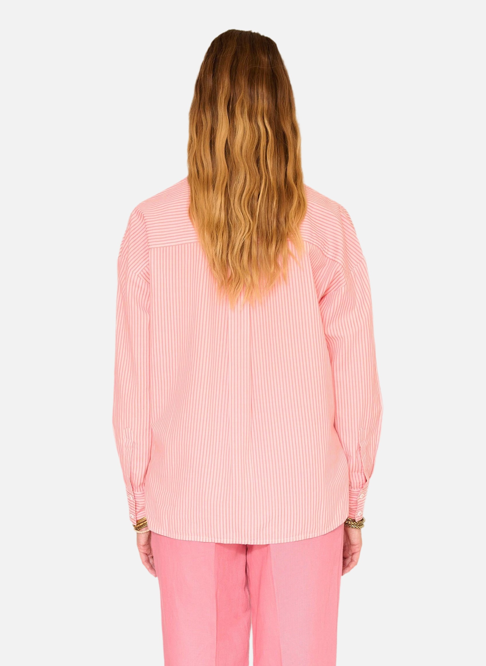 Chemises Chemise Carma Pink femme rose MKT Studio Chemises Chemise Carma Pink femme rose Rose