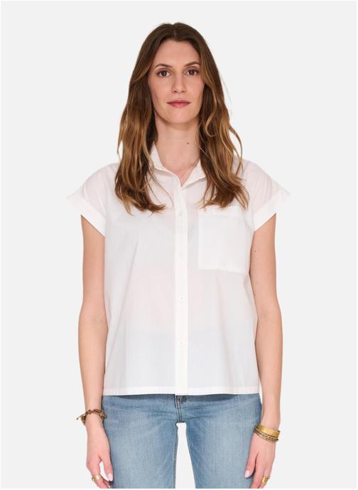 MKT Studio Chemises Chemise Clady Azur femme blanc