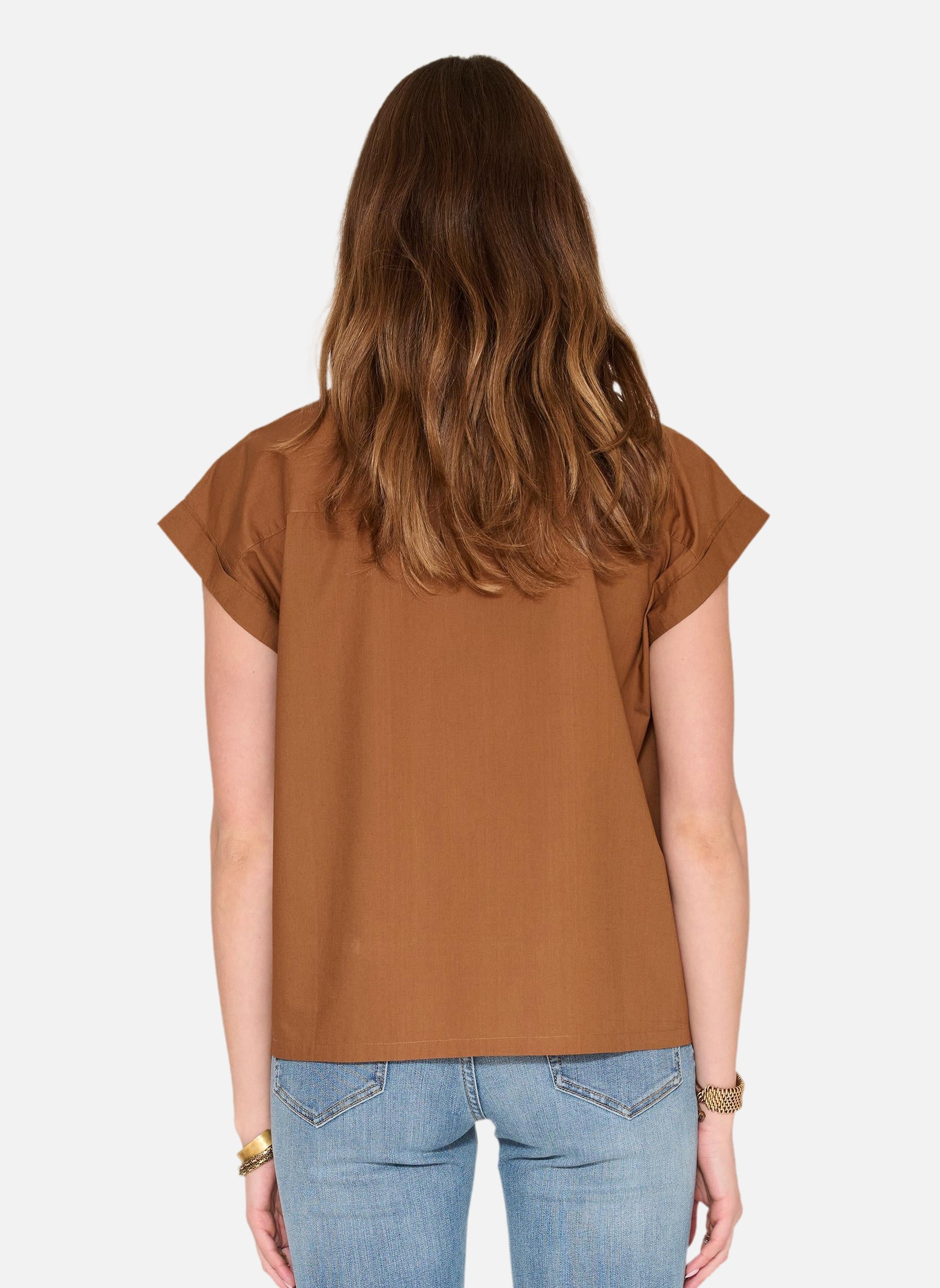 Chemises Chemise Clady Azur femme marron MKT Studio Chemises Chemise Clady Azur femme marron Marron