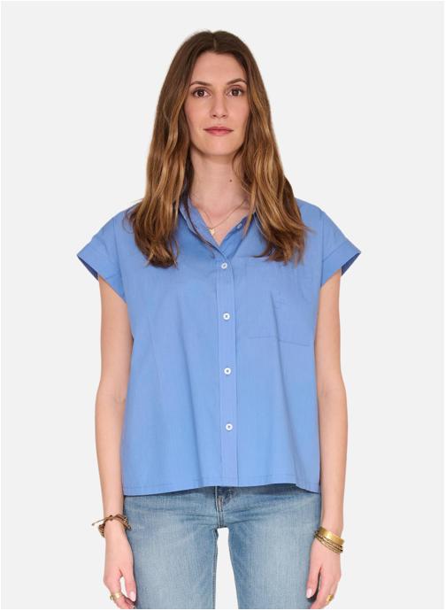 MKT Studio Chemises Chemise Clady Nuts femme bleu