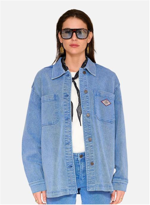 MKT Studio Vestes Veste Chemise Willy Pacific Drill Klein femme bleu