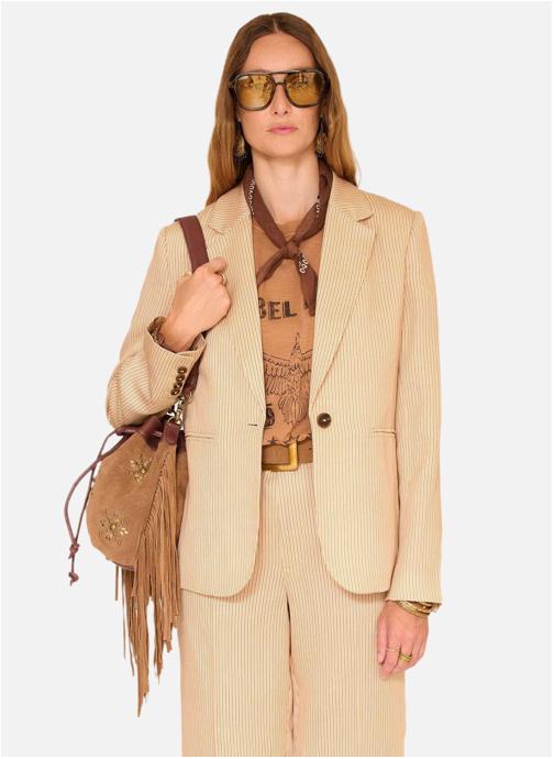 MKT Studio Vestes Veste Vrima Sand femme beige