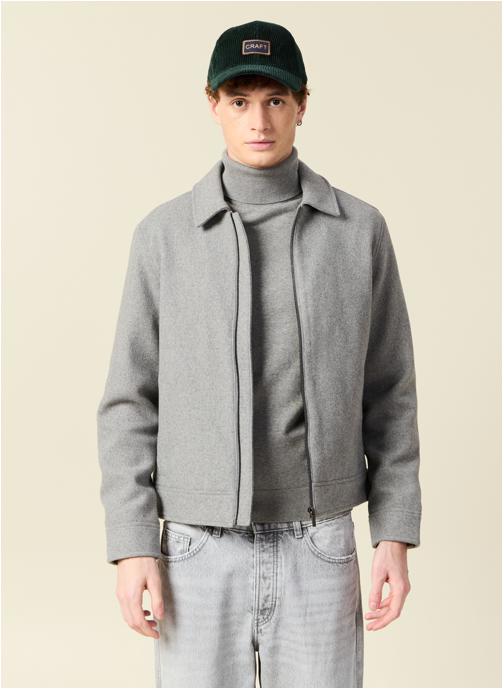 Bonobo Vestes COLWOOLBLOUH homme gris