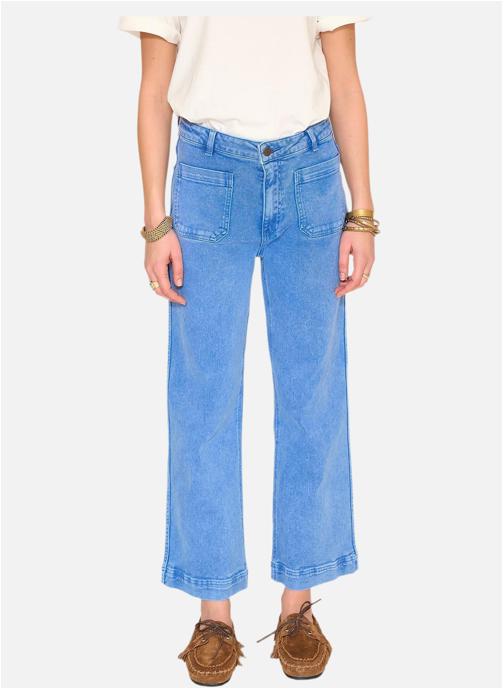 MKT Studio Jeans droit Jean The Frida Pacific Drill Klein femme bleu