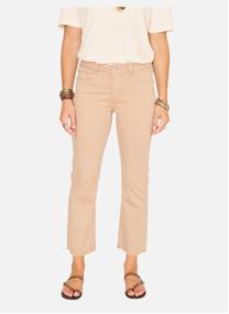 Jeans droit Jean The Sophia Denim Color Cappuccino femme marron MKT Studio Jeans droit Jean The Sophia Denim Color Cappuccino femme marron Camel