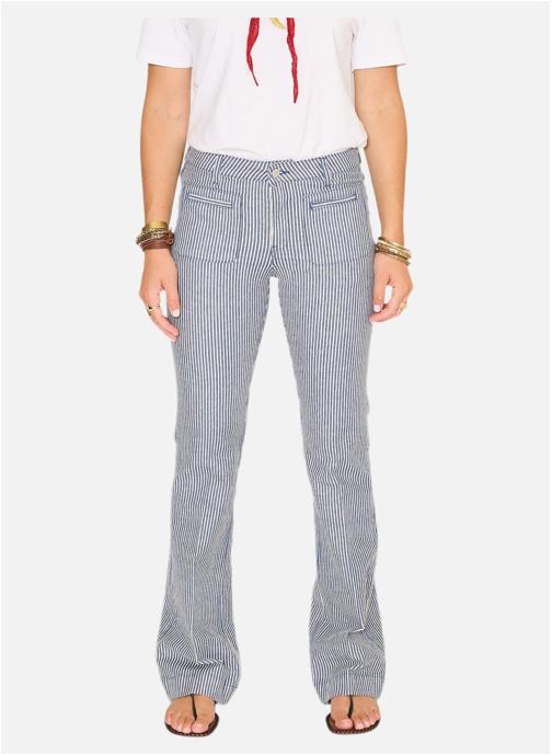MKT Studio Jeans droit Jean The Diana Portofino Stripes Blue femme bleu