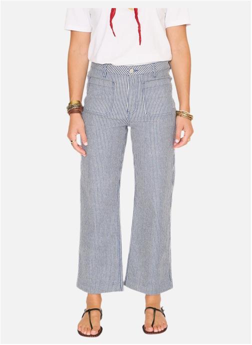 MKT Studio Jeans droit Jean The Frida Portofino Stripes Blue femme bleu