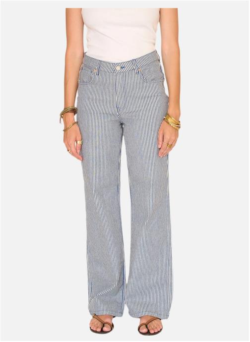 MKT Studio Jeans droit Jean The Jagger Portofino Stripes Blue femme bleu