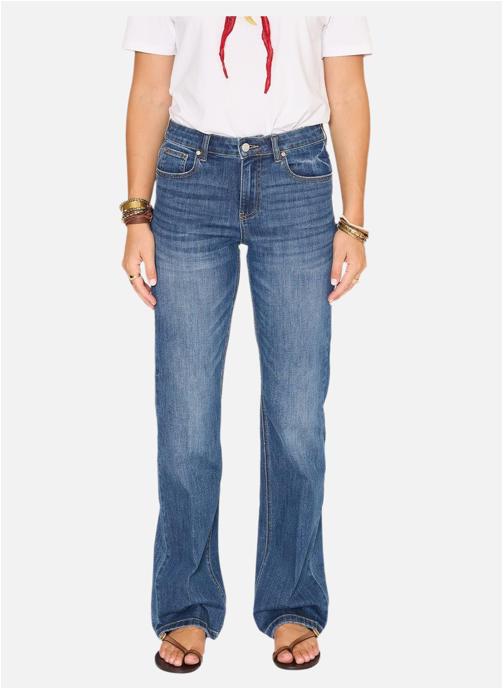 MKT Studio Jeans droit Jean The Mercury Wilson Blue Washington Wash femme bleu