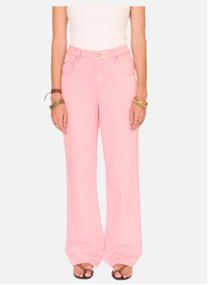 Jeans droit Jean The James Handa Denim Pink femme rose