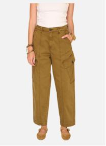Jeans droit Pantalon Paros Missouri Kaki femme vert MKT Studio Jeans droit Pantalon Paros Missouri Kaki femme vert Kaki