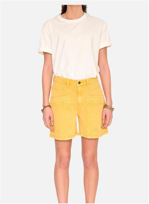 MKT Studio Shorts Short Pola Pacific Drill Curry femme jaune