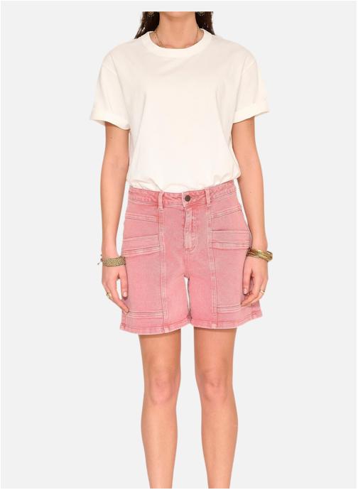 MKT Studio Shorts Short Pola Pacific Drill Curry femme rose