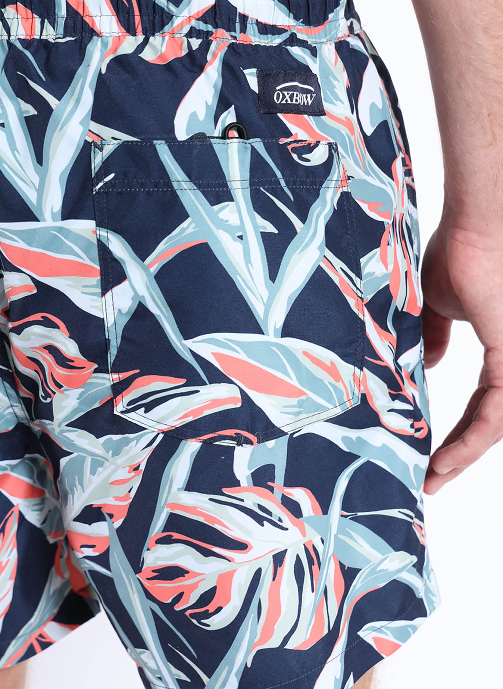 Shorts de bain TROPICS homme bleu Oxbow Shorts de bain TROPICS homme bleu Bleu marine