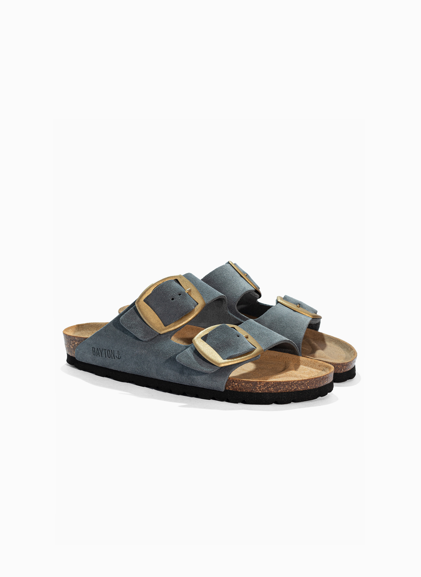 Mules ALICANTE femme gris Bayton Mules ALICANTE femme gris Gris