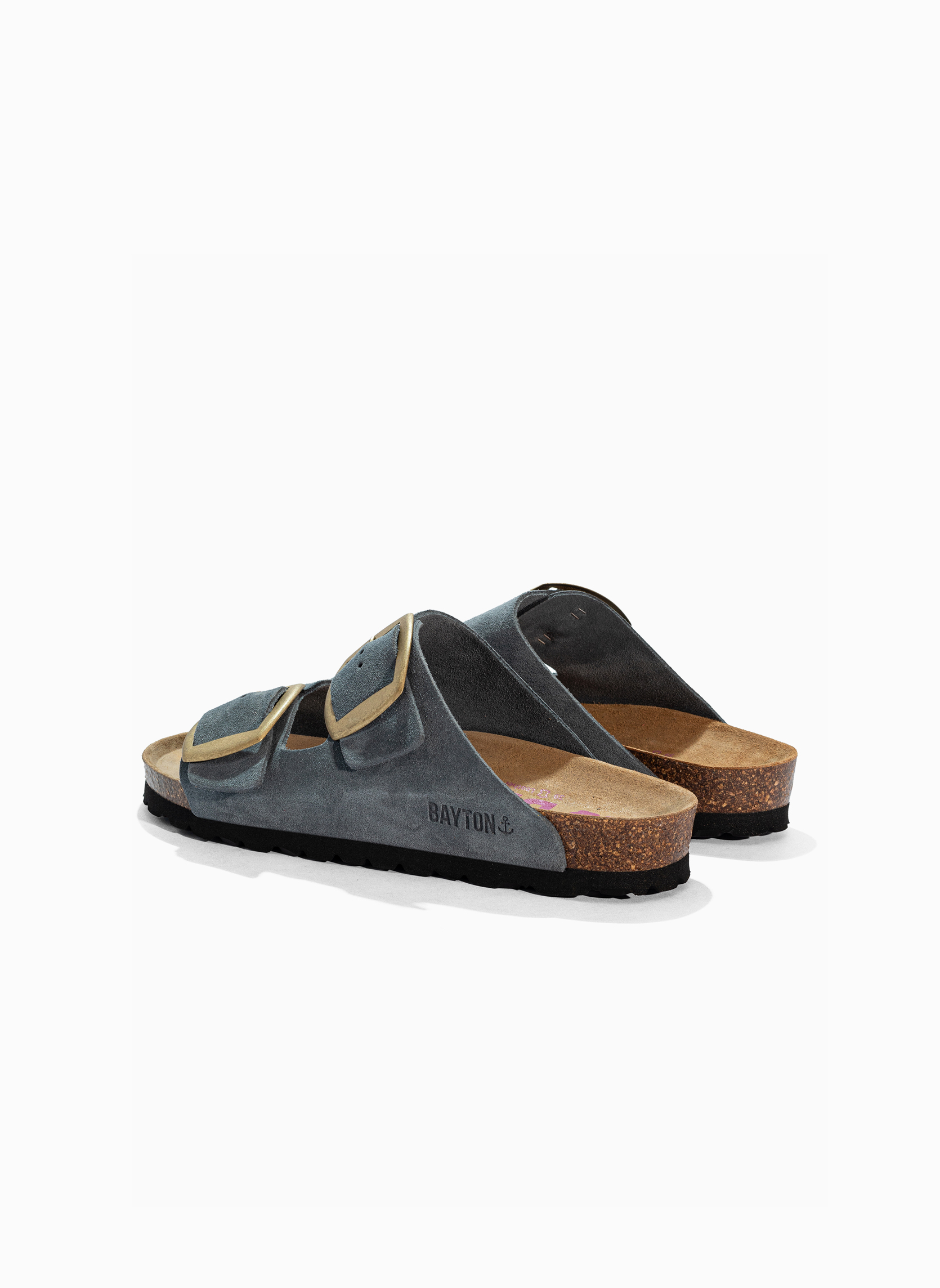 Mules ALICANTE femme gris Bayton Mules ALICANTE femme gris Gris