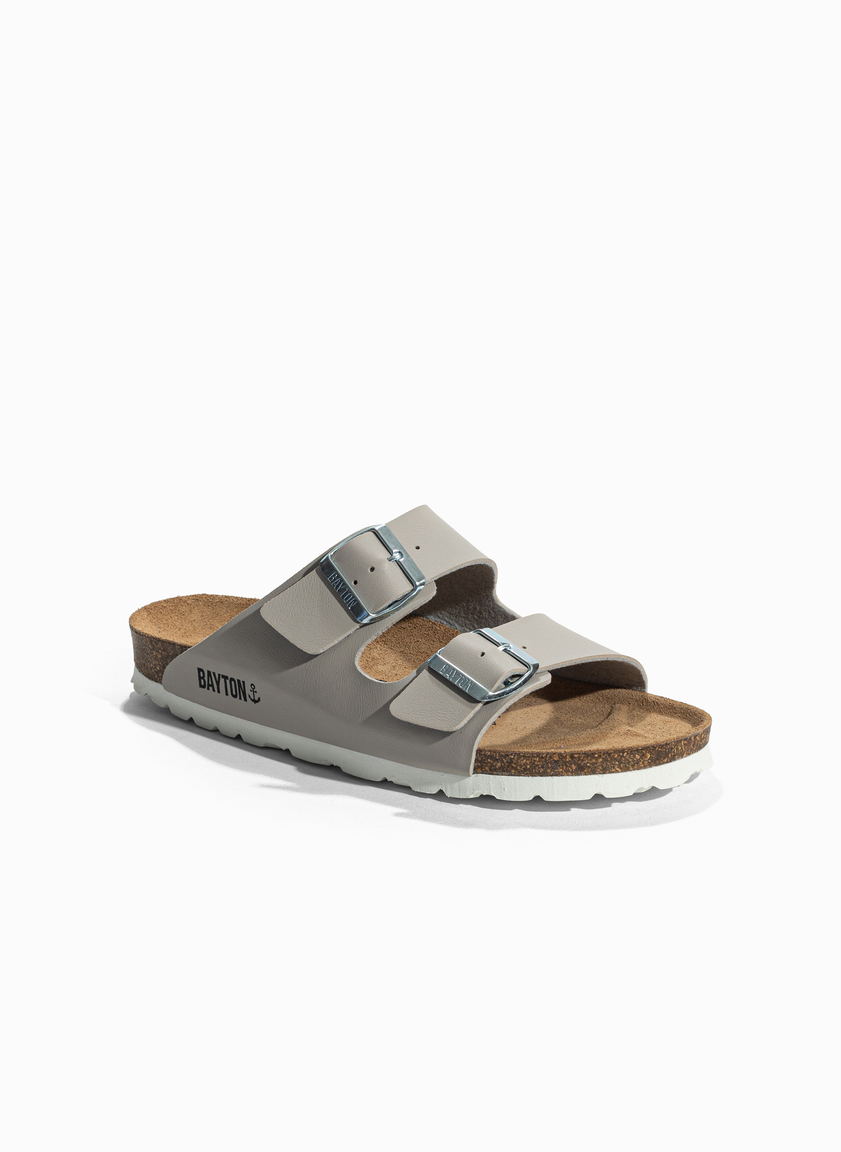 Mules ATLAS femme gris Bayton Mules ATLAS femme gris Gris