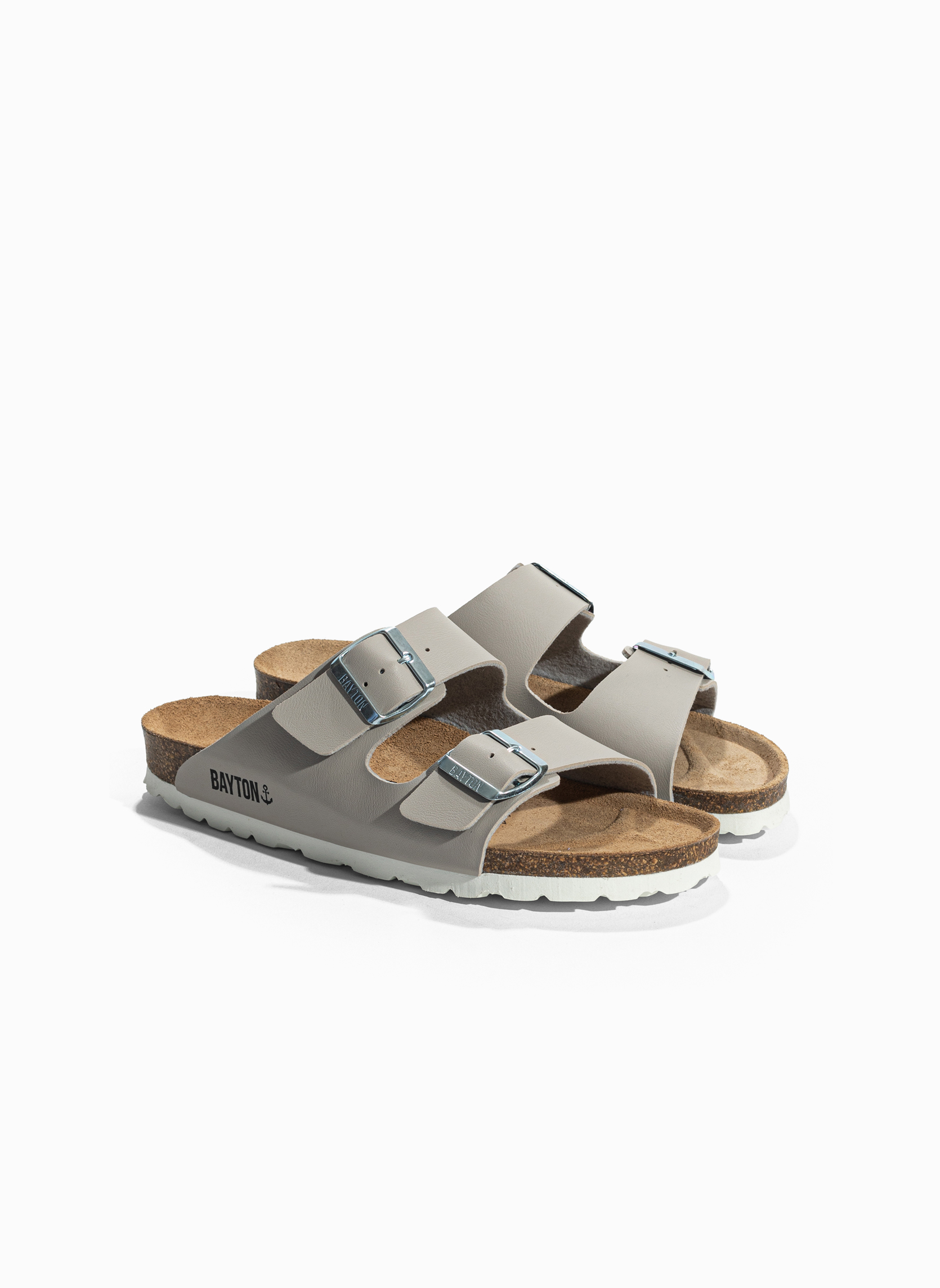 Mules ATLAS femme gris Bayton Mules ATLAS femme gris Gris