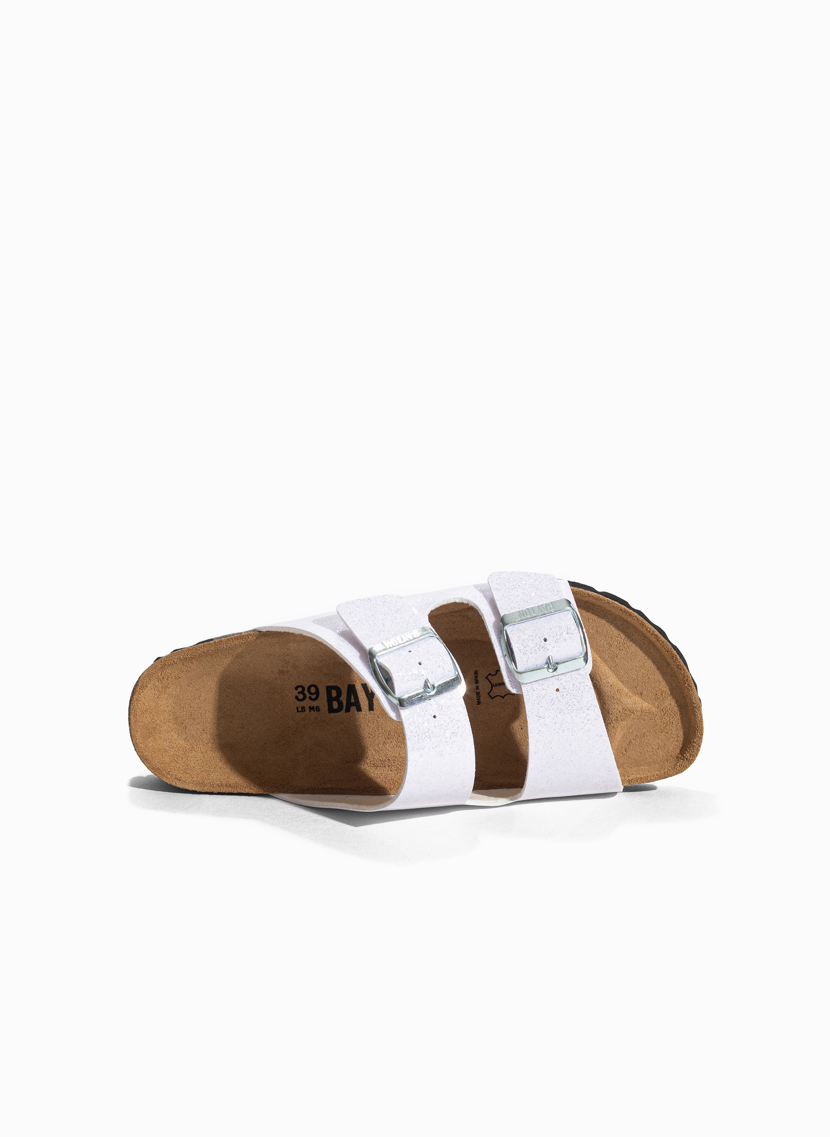 Mules ATLAS femme blanc Bayton Mules ATLAS femme blanc Blanc