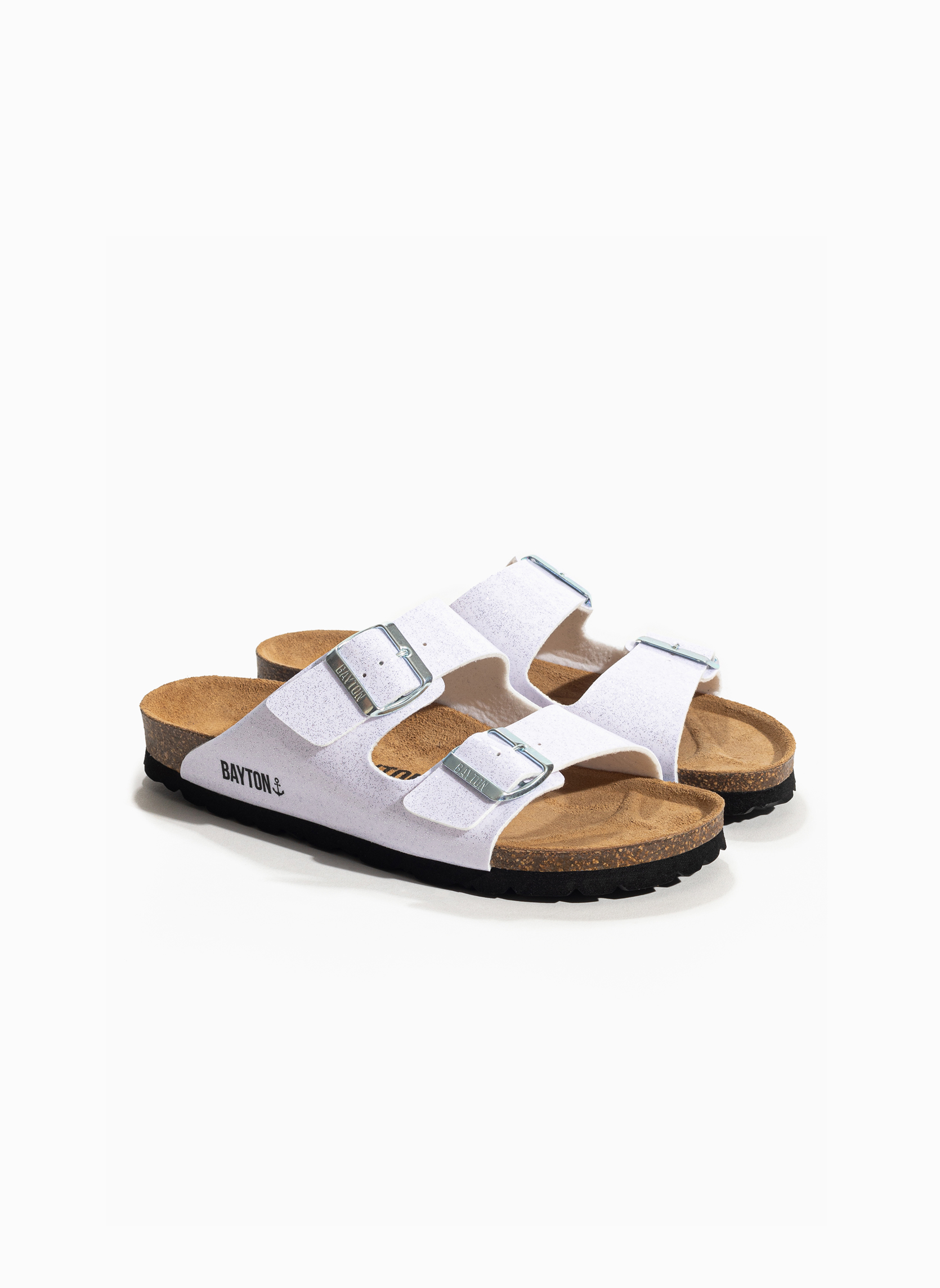 Mules ATLAS femme blanc Bayton Mules ATLAS femme blanc Blanc
