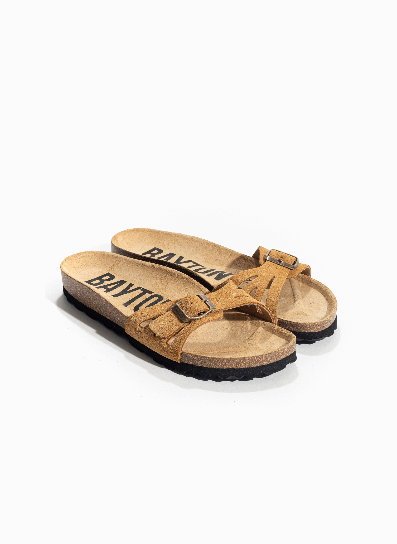 Mules ATHENA femme marron Bayton Mules ATHENA femme marron Marron