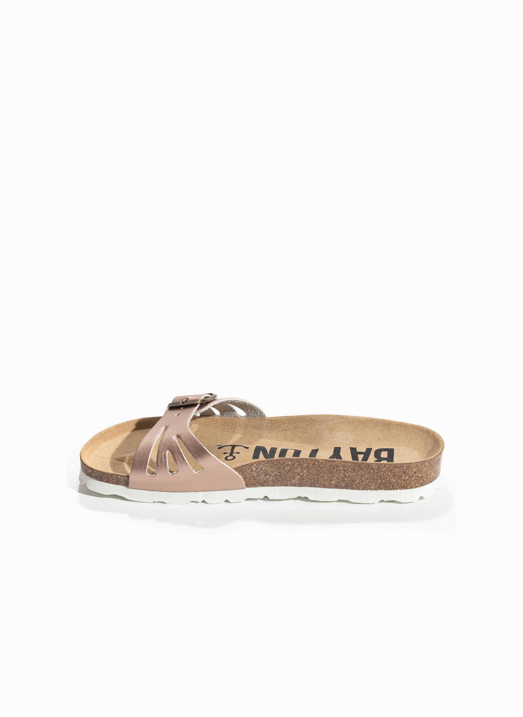 Mules ATHENA femme rose Bayton Mules ATHENA femme rose Rose Gold