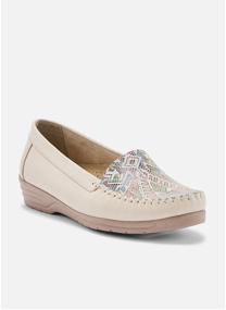 Mocassins MOCASSINS femme beige