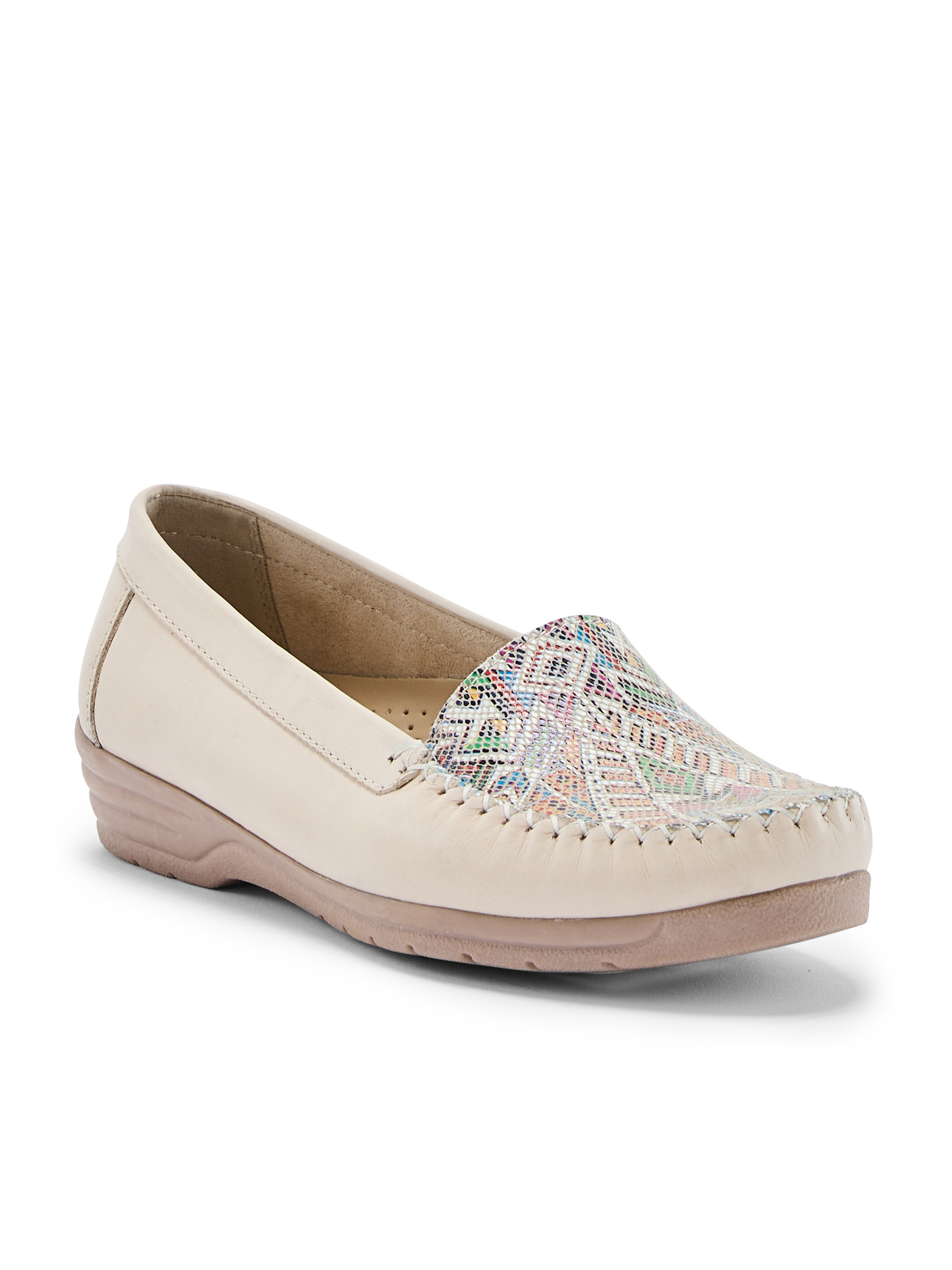 Mocassins MOCASSINS femme beige Pediconfort Mocassins MOCASSINS femme beige Beige