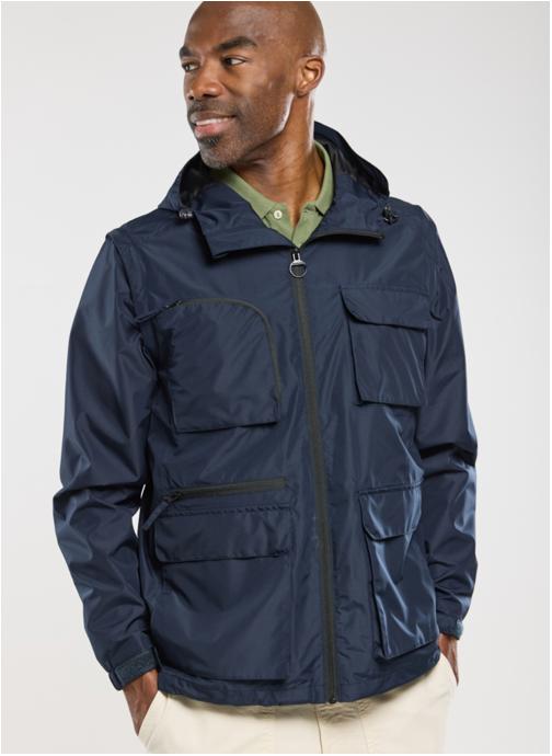 Bermudes Parkas Parka Hecate navy homme bleu
