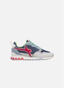 Baskets basses Sneakers JET-J. Blanc-Marine garçon blanc