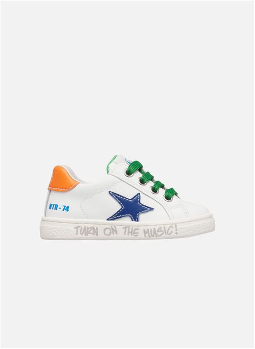 Naturino Baskets basses Chaussures basses PINN ZIP. Blanc-Bleu clair-Orange garçon blanc
